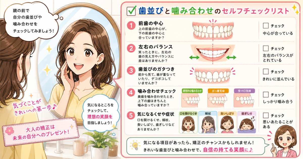 放置するとお口のトラブルドミノに！歯並びの乱れが引き起こす将来的なリスク