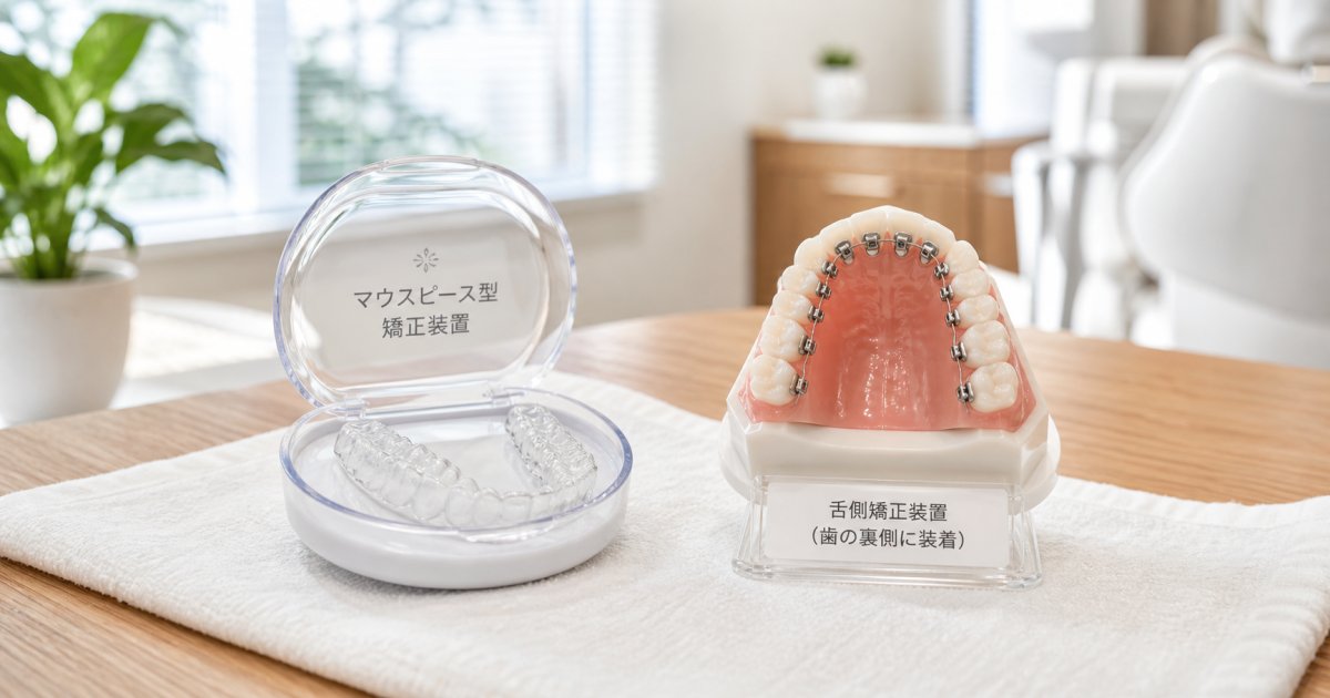 仕事と両立しやすい目立たない矯正装置の特徴と判断基準